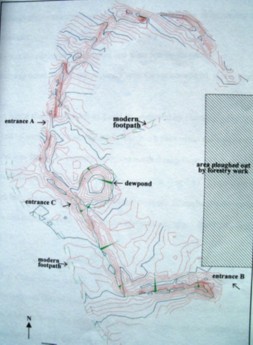Plan of the Earthwork
